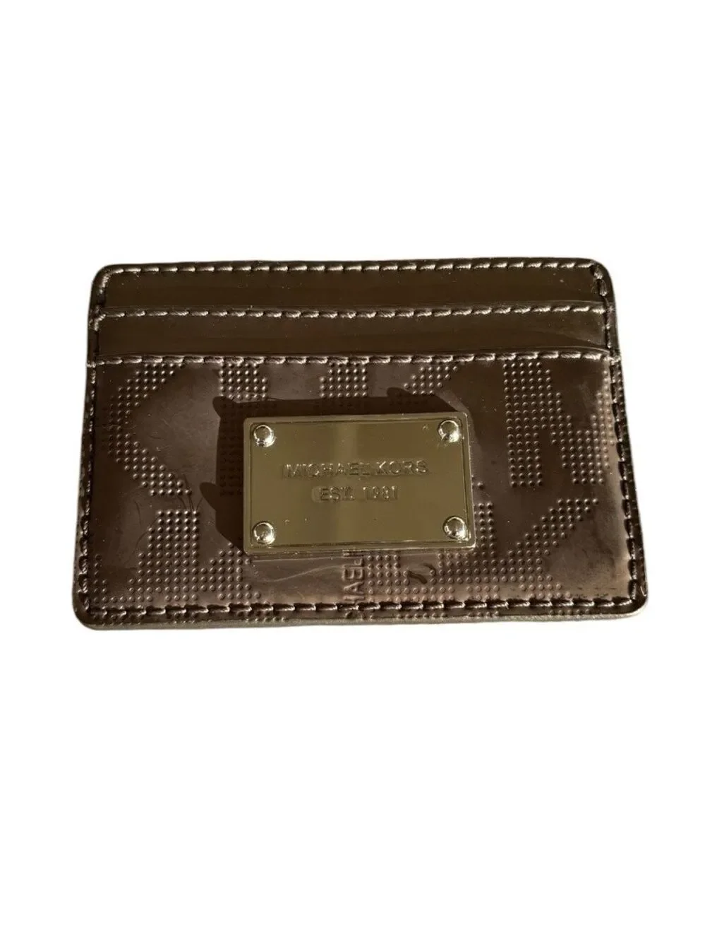 Michael Kors Metallic Cardholder